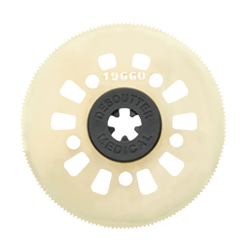 Cast Saw Blade for DeSoutter CleanCast™ CC7and CC8 Electric Cast Saw, Titanium Nitride, 40mm R. Segment