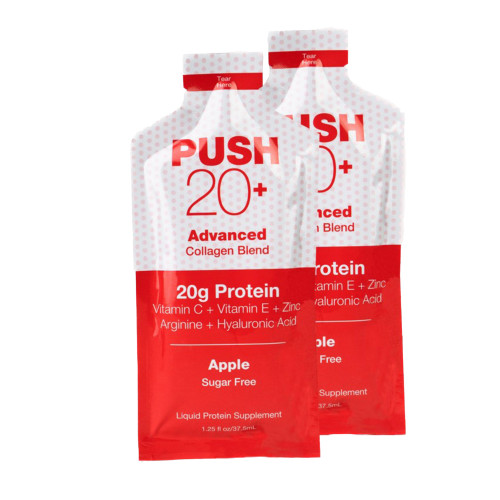 PUSH 20+® Advanced Collagen Blend Oral Supplement, Apple Flavor, 1.25 oz., 60/Case