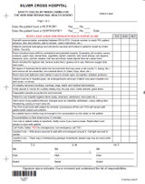 49291 - Safety Checklist High Risk Patient - Package (100)
