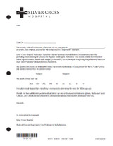 51158 - Physician Result Letter-Pulmonary - Package (100)
