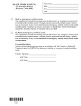 51337 - DT ED Medical Screening Exam - Package (100)