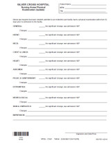 03799 - Nursing Home Physical Examination (Update) - Package (100)