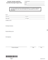 49465 - DT Discharge Progress Note - Package (100)