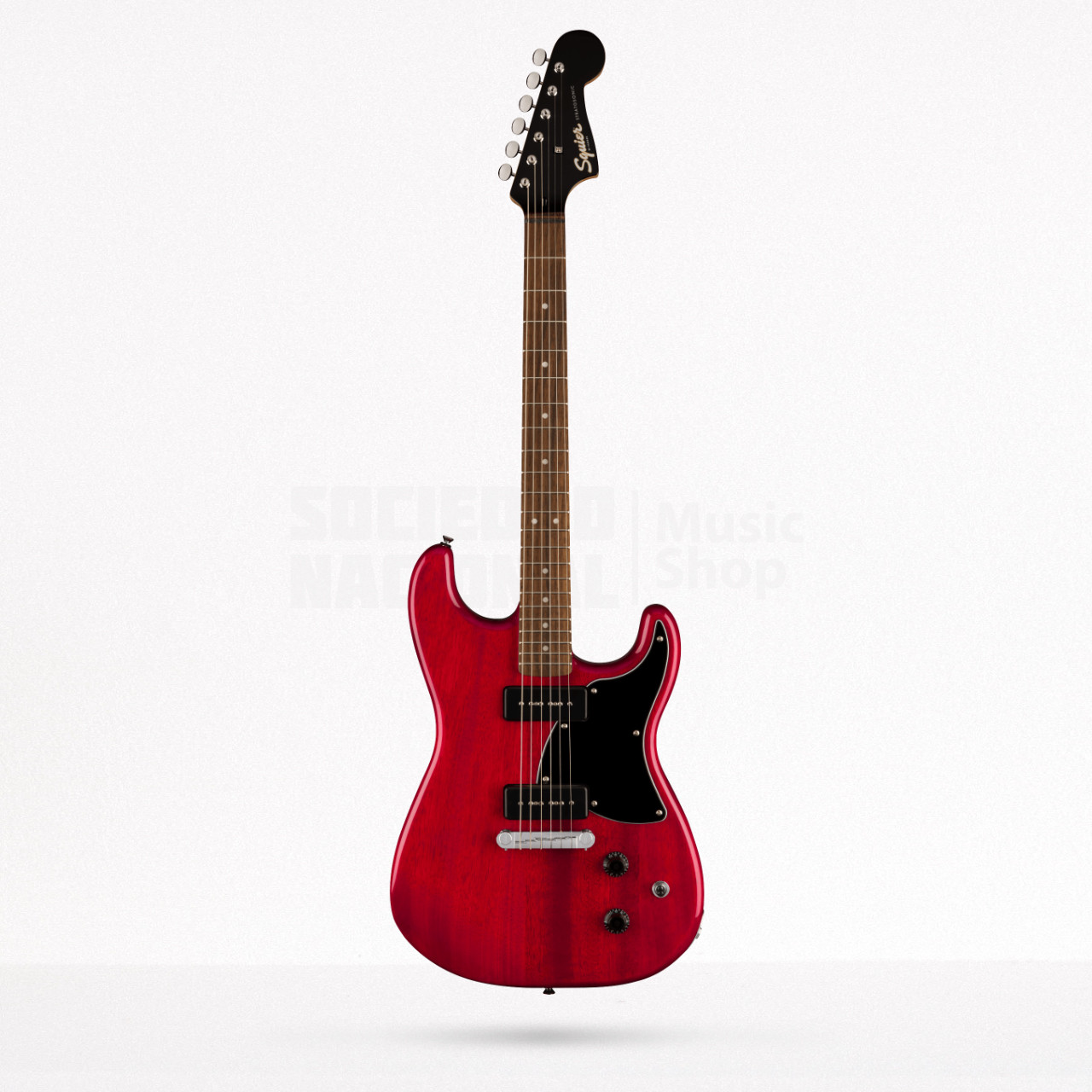 Guitarra Eléctrica Fender Squier Paranormal Strat-O-Sonic, Crimson Red