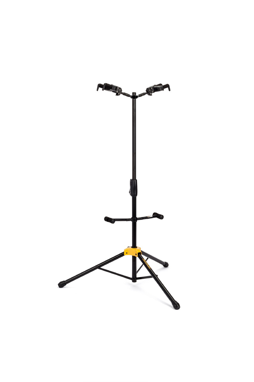 Galux GS-201 Soporte de guitarra 2 en 1 doble soporte Soporte ajustable para  guitarra eléctrica