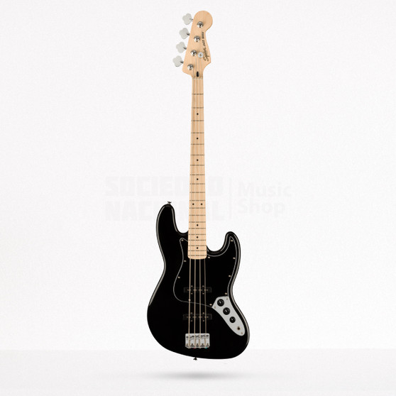 Jazz Bass Affinity Series, Maple Black