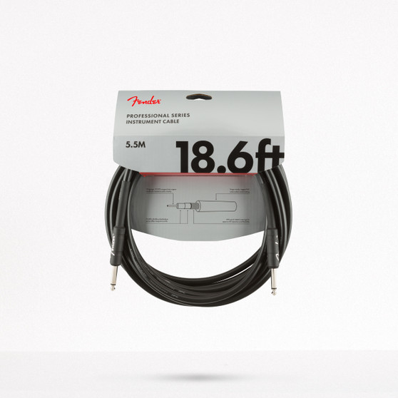 Cable Fender Professional Series 18.6, Black