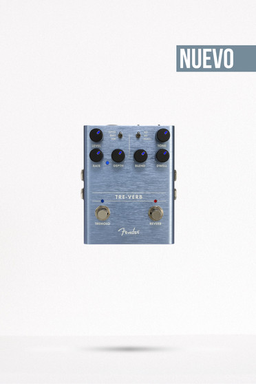 Pedal Fender Tre-Verb, Digital Reverb Tremolo