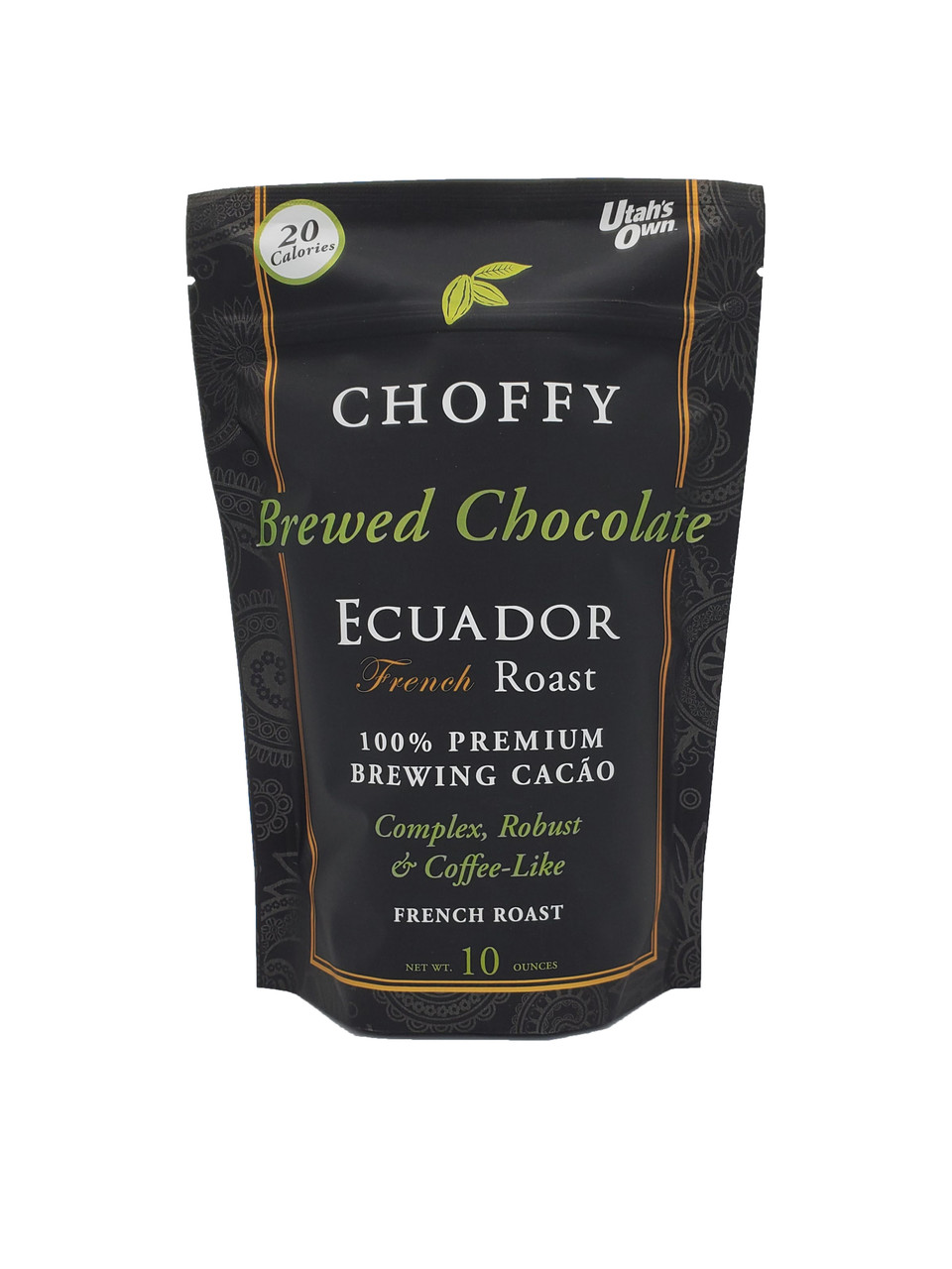 Brewed Cacao Choffy Ecuador French Roast 10oz