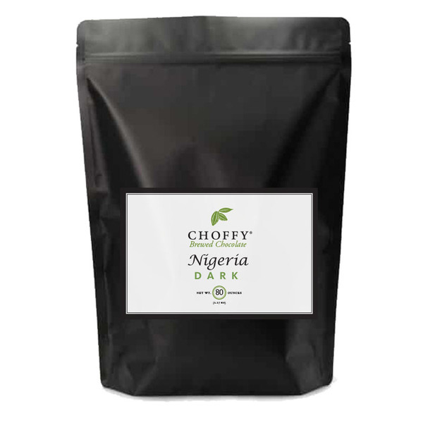 Choffy Brewed Cacao - Nigeria Dark Roast 80oz bag