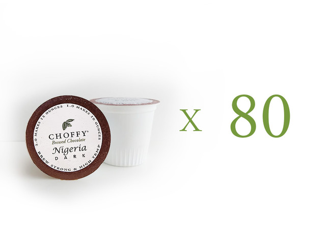 Nigeria Dark Single Serve Cups - 80ct Bulk Nigeria Dark Single Serve Cups - 80ct Bulk