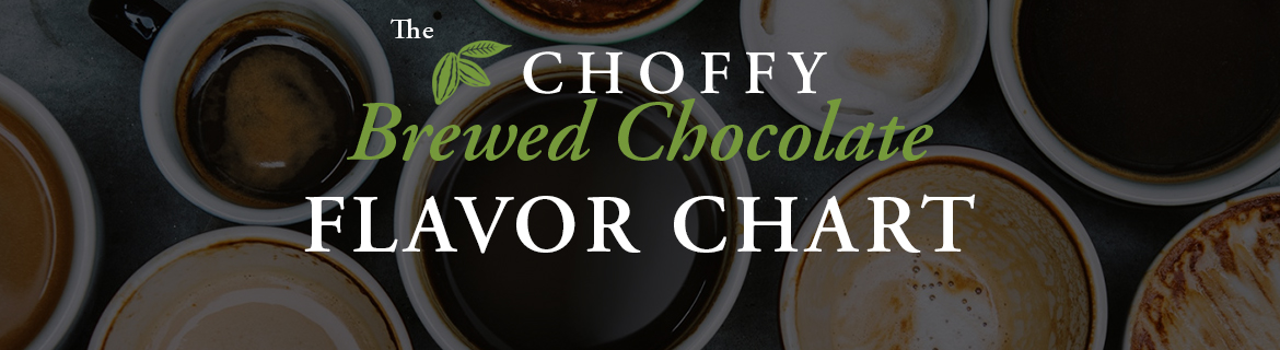Chofy - Brewed Chocolate Flavor Chart