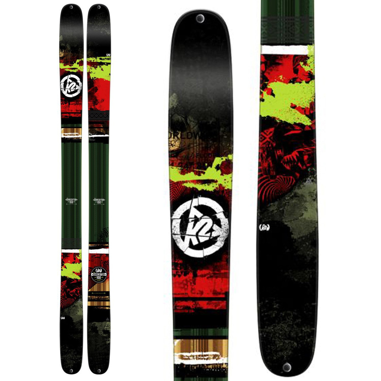 K2 Shreditor 102 Skis