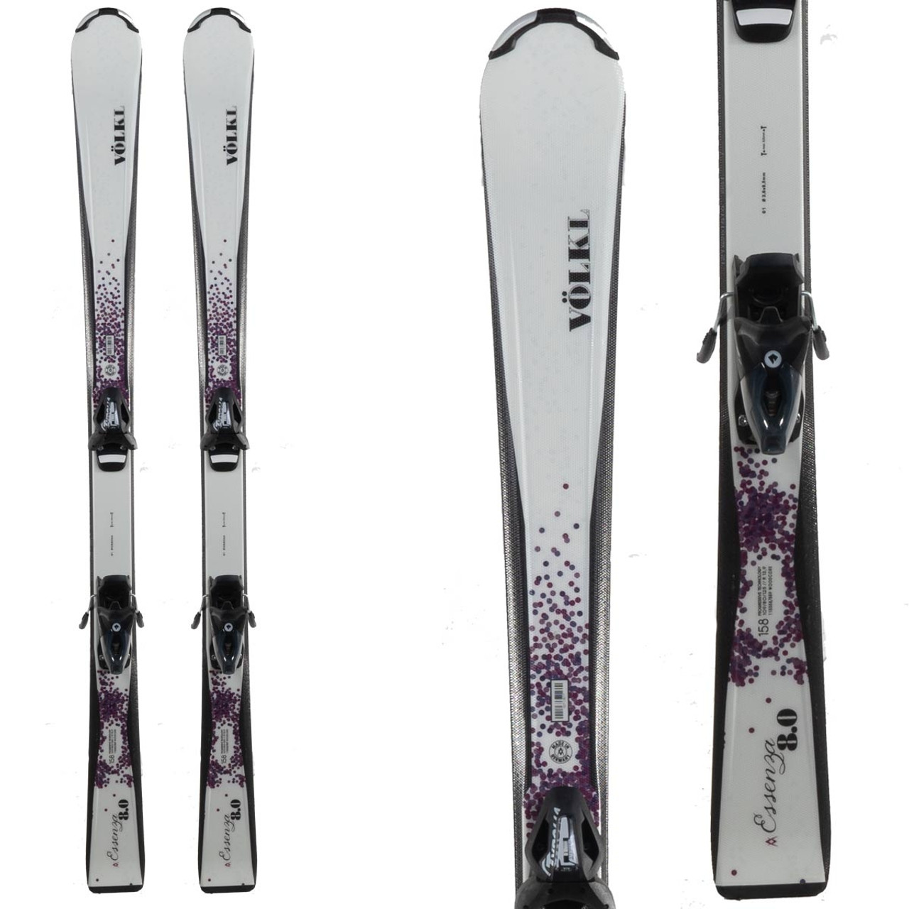 Volkl Essenza Women's Skis w/ D11 Bindings - Premounted Ski