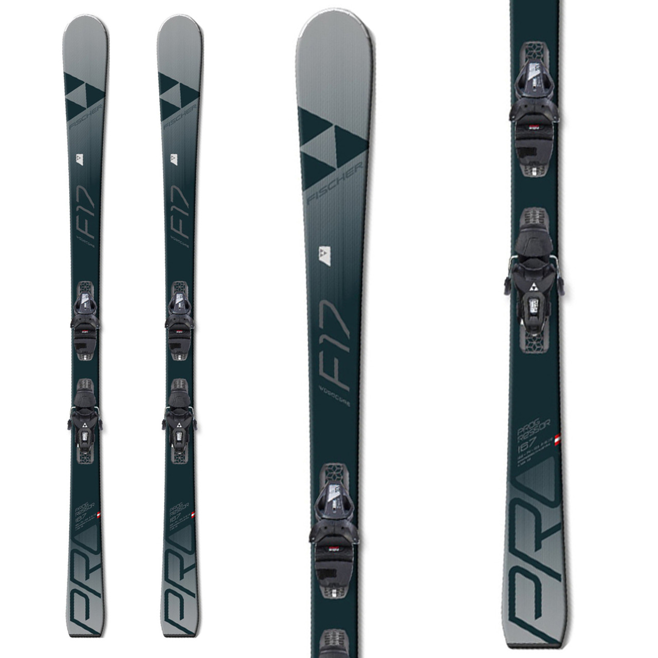 Fischer PROGRESSOR F17 Skis with RS 9 GW SLR Bindings 2021