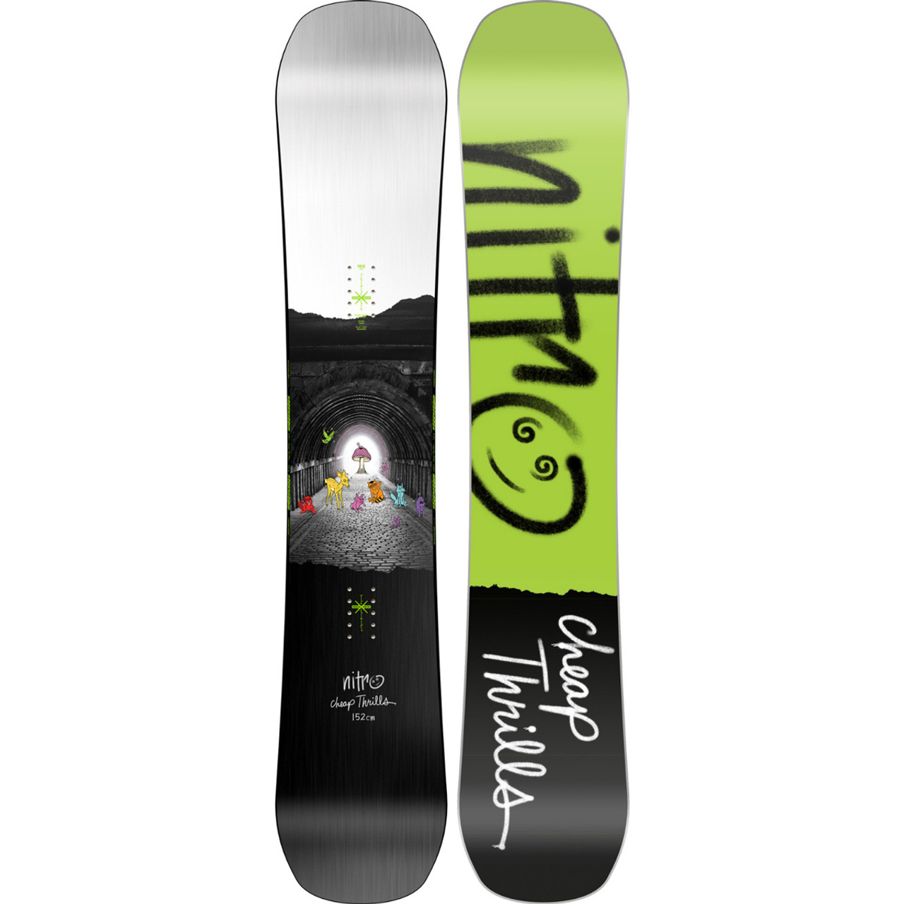 biologie effectief annuleren Nitro Cheap Thrills Snowboard 2023 - Level Nine Sports