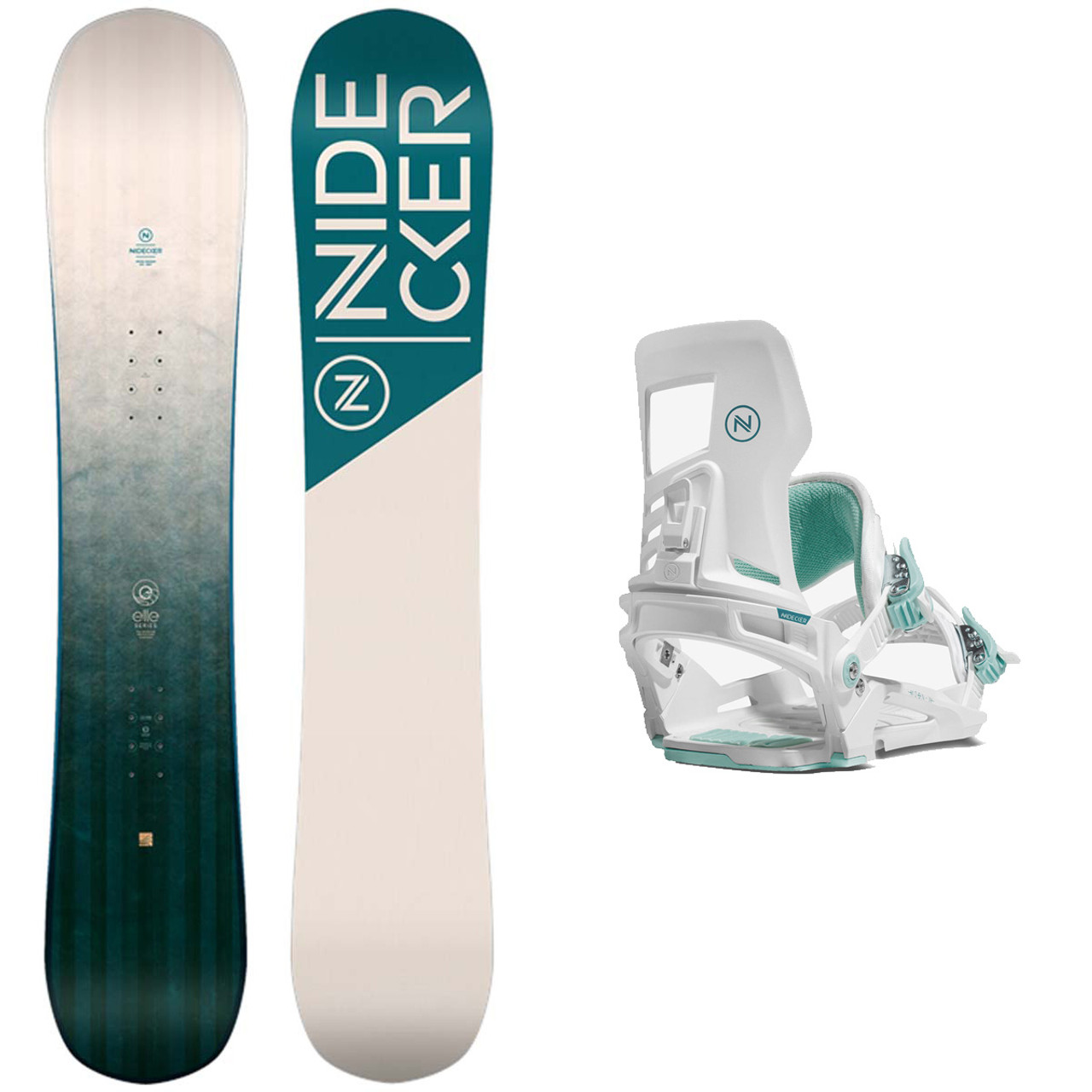 Architectuur vervagen diepte Nidecker Elle Women's Snowboard 2023 with Nidecker Muon-W Bindings - Level  Nine Sports