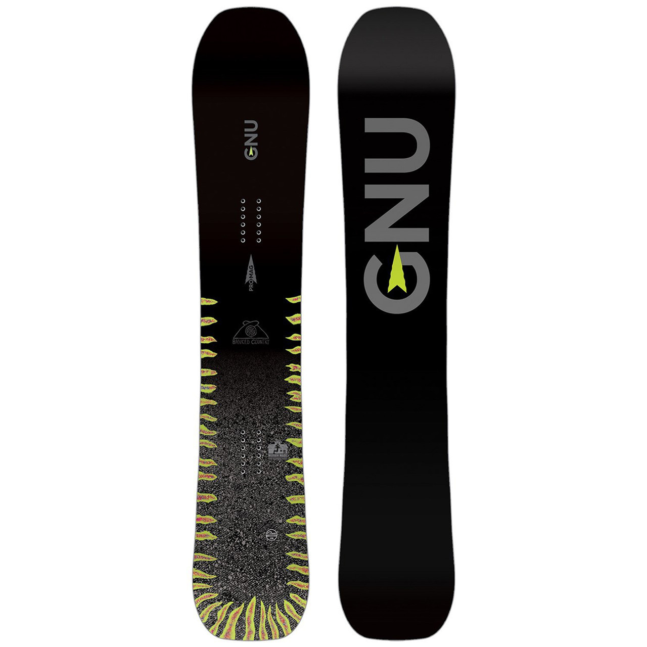 GNU Banked Country Snowboard 2024 Level Nine Sports