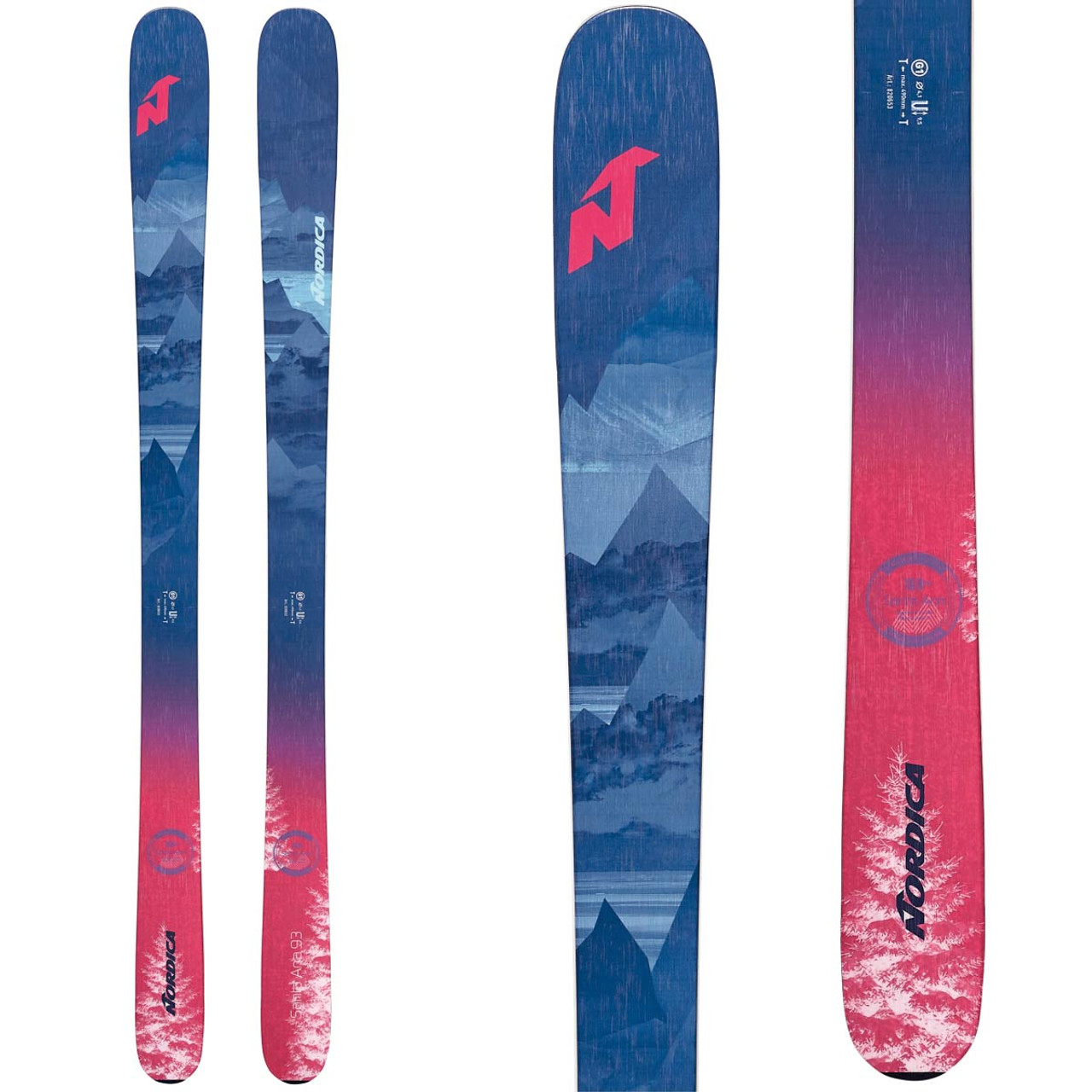 Nordica Santa Ana 93 Women's Skis 2020 - Level Nine Sports