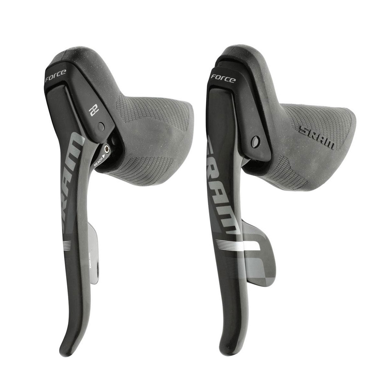 SRAM Force 22 Dual-Control Shift/Brake Lever Set 2x11 Black 2022