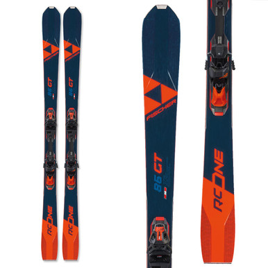 Fischer RC One 86 GT Multiflex Skis w/ RSW 12 Bindings 2020