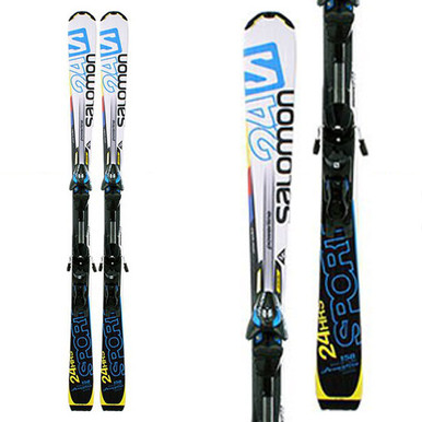 Huisje Dat Betrouwbaar Salomon 24 Hours Sport Skis w/L10 B80 Bindings - Level Nine Sports