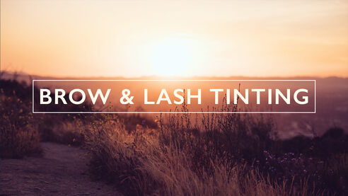 Brow Lash Tinting