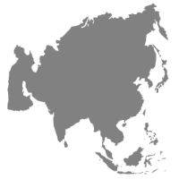 silhouette of asia