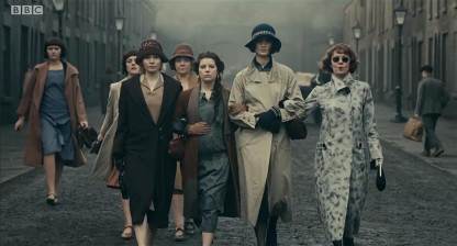 Peaky Blinders drama episode scene utilizing custom Moonbump prosthetic