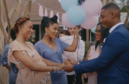 Bianca Bethune appearing heavily pregnant in Endangered 2020 film