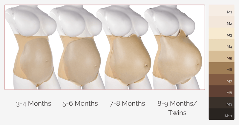 How to Choose the Right Size and Skin Tone for Your Fake Pregnant Belly