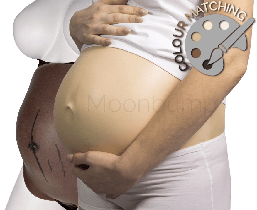 Silicone fake pregnant belly collection