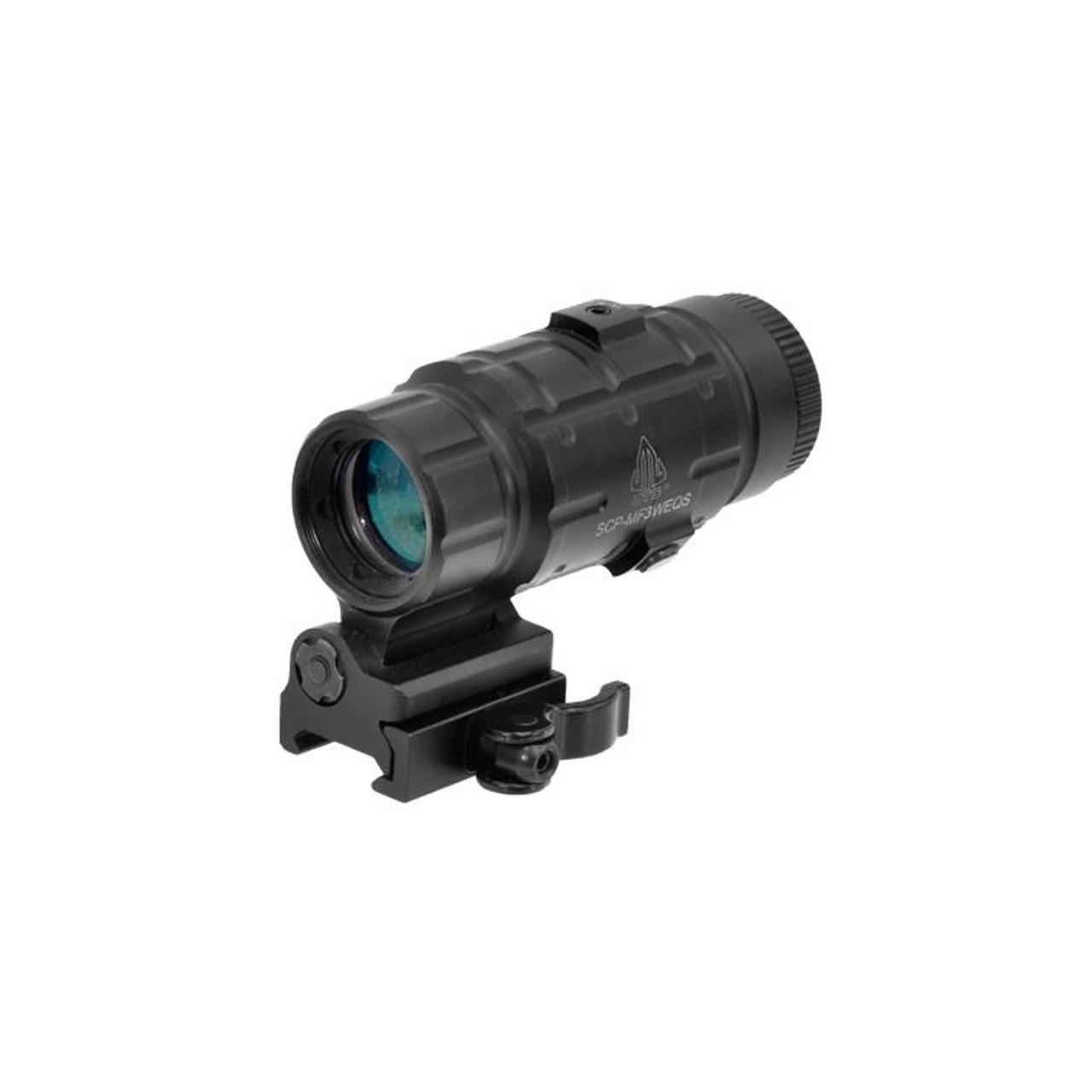 Leapers UTG 3X Magnifier with Flip-to-side QD Mount, W/E