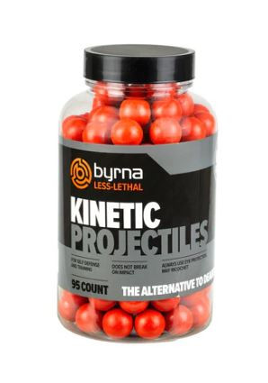 BYRNA PROJECTILES KINETIC (95 COUNT) - .61 / CL