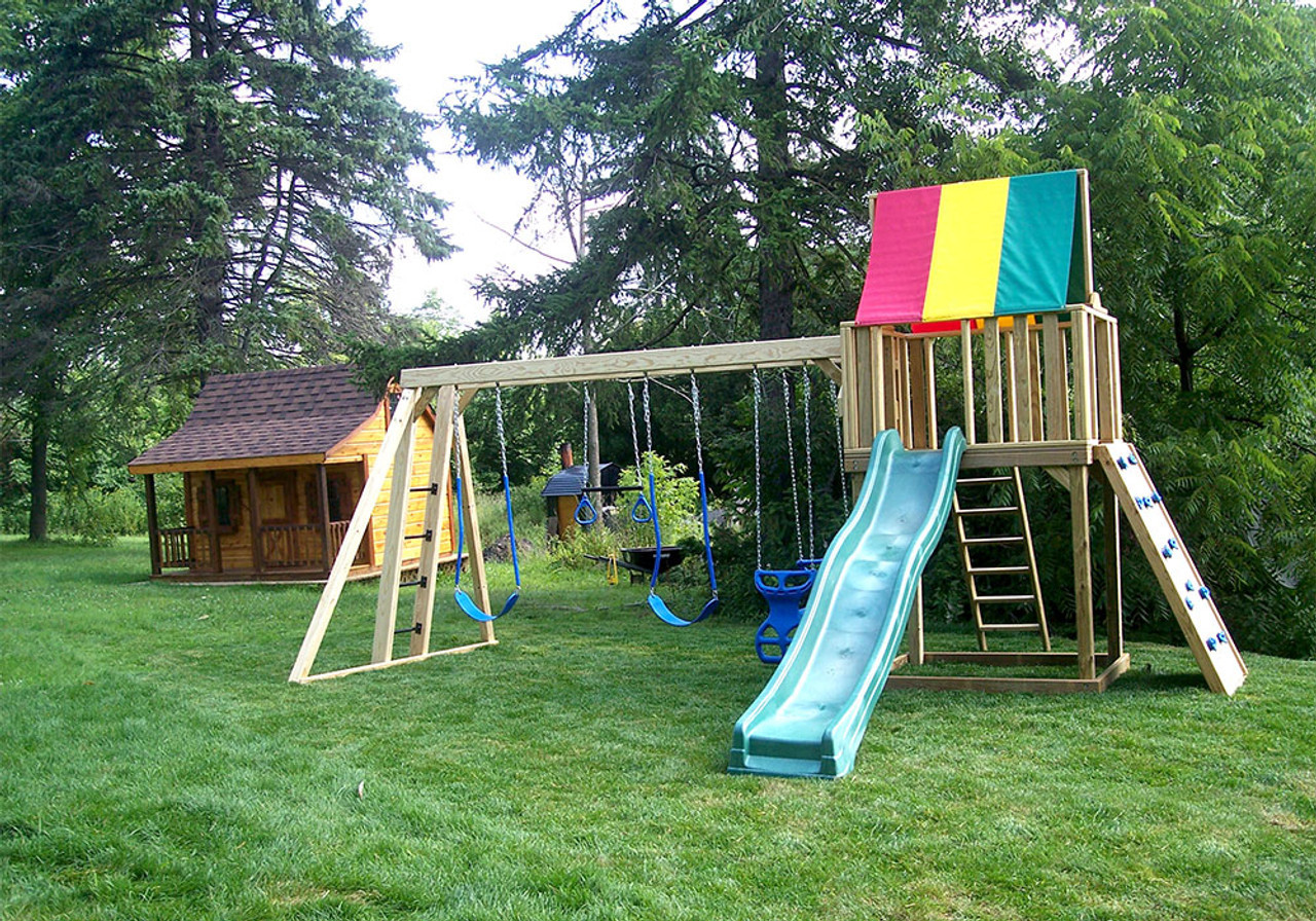 903 Home Run Backyard Playset | Kauffman Lawn Furniture