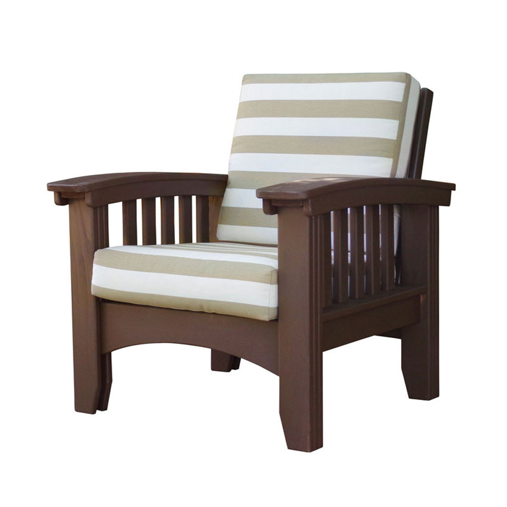 Mission Chair - Kauffman Lawn Furniture