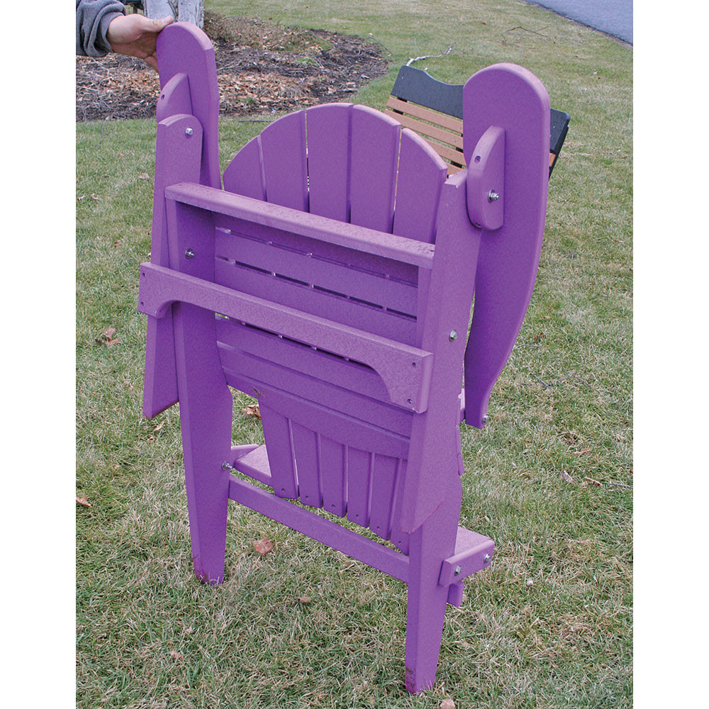 Folding Adirondack Chair | Kauffman Lawn Furniture