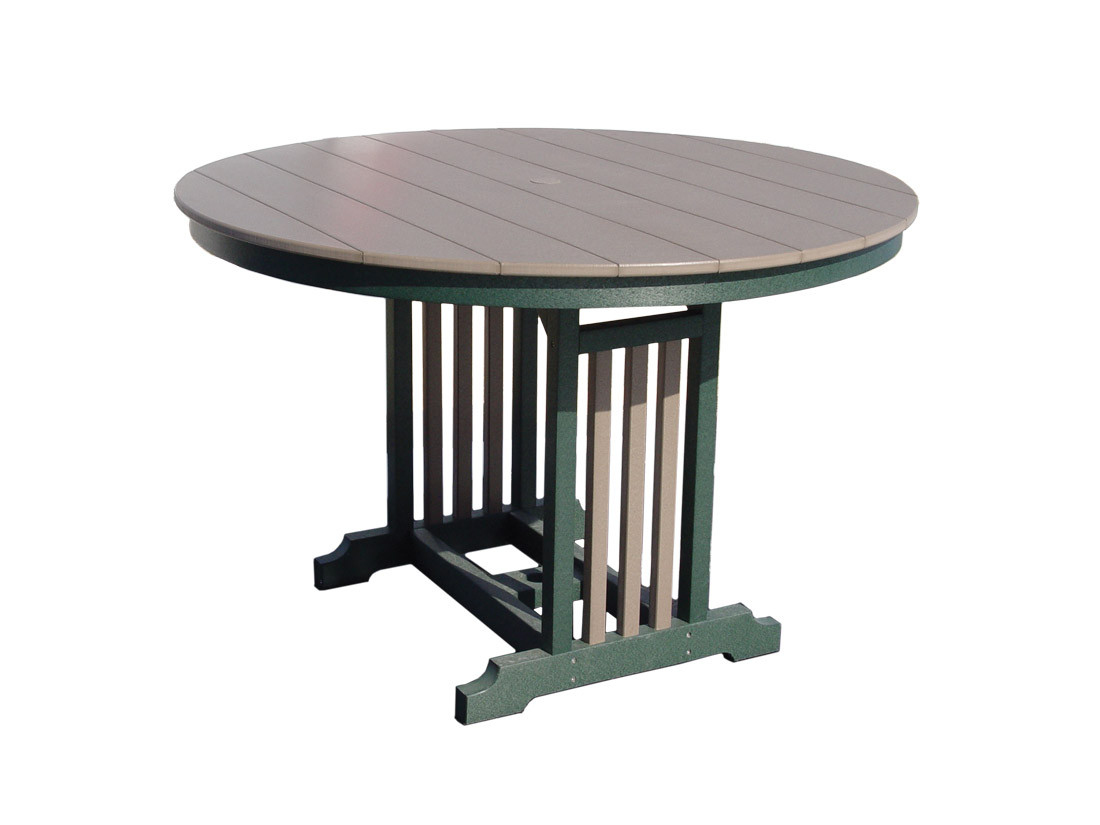 Round Dining Table Kauffman Lawn Furniture