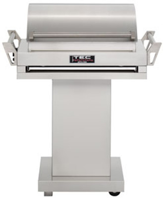 36” G-SPORT FR GRILL ON STAINLESS PEDESTAL