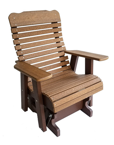 2' High Curve Single Glider