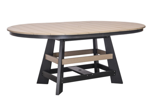 44" x 72" Raber's Oval Dining Table