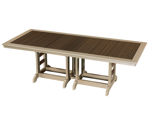 42" x 96" Malibu Rectangle Dining Table