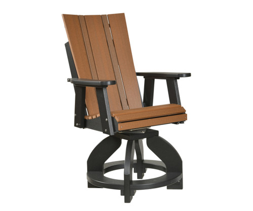 Trellis Contemporary Swivel Counter Chair