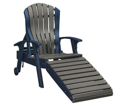 Nakina Chaise Lounge with Folding Footrest