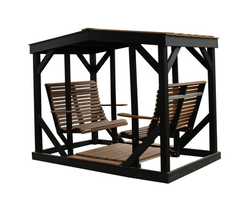 Poly Double Lawn Glider