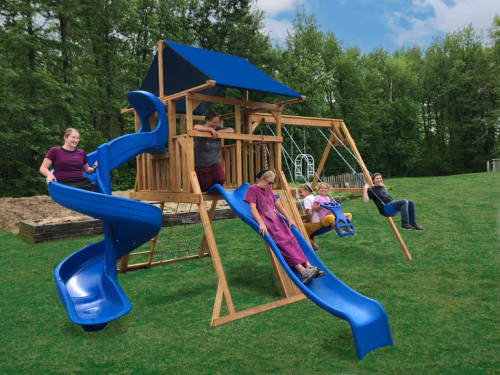 Playsets & Kids - Wood Playsets - Kauffman Lawn Furniture