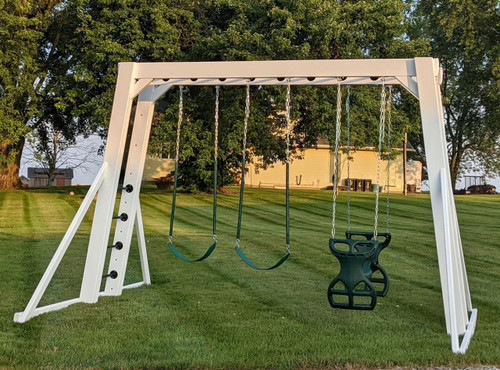 #110 Monkey Bar Swing Set
