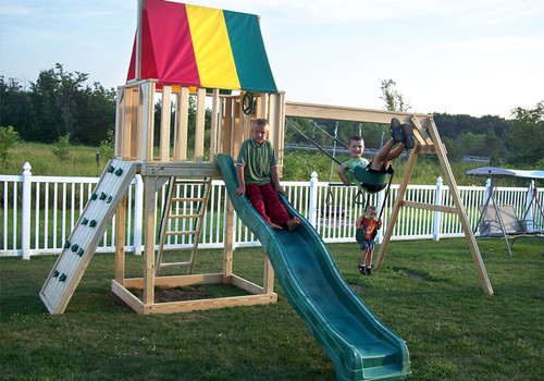 915 Double Delight Playset | Kauffman Lawn Furniture