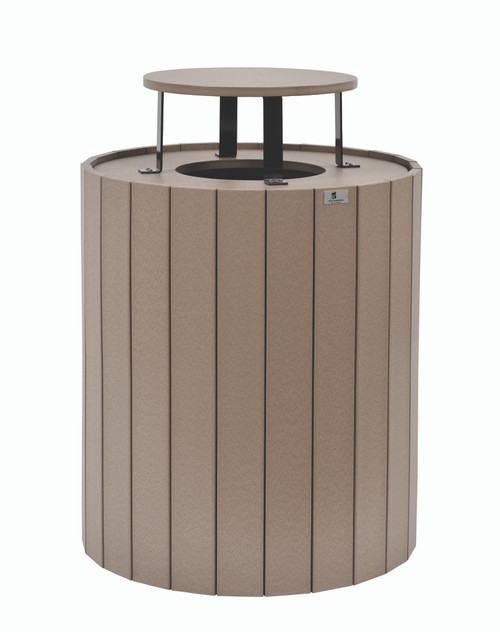  32 Gal Round Trash Can by Berlin Gardens