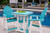 28" Square Garden Classic Table with Cozi Back Chairs 